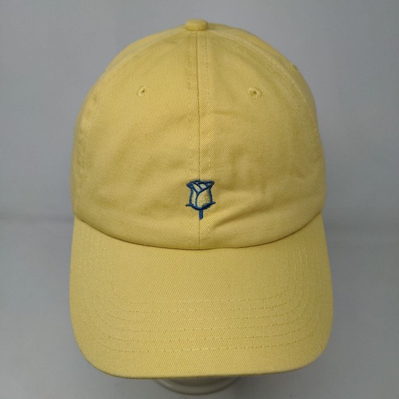 Swish Men's Slideback Hat Yellow Embroidered Babe Logo Tulip - Picture 2 of 7